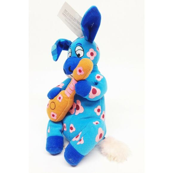 Vintage 2000 “Donkey w/Guitar” Disneyana Convention Bean Bag Plush New with tag - Picture 4 of 6